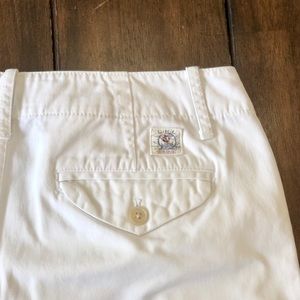 Like New Ralph Lauren White Bermuda